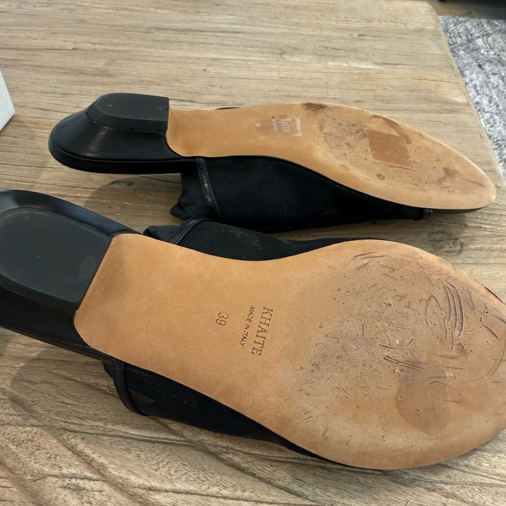 KHAITE Black Women's Mules - Picture 5 of 5